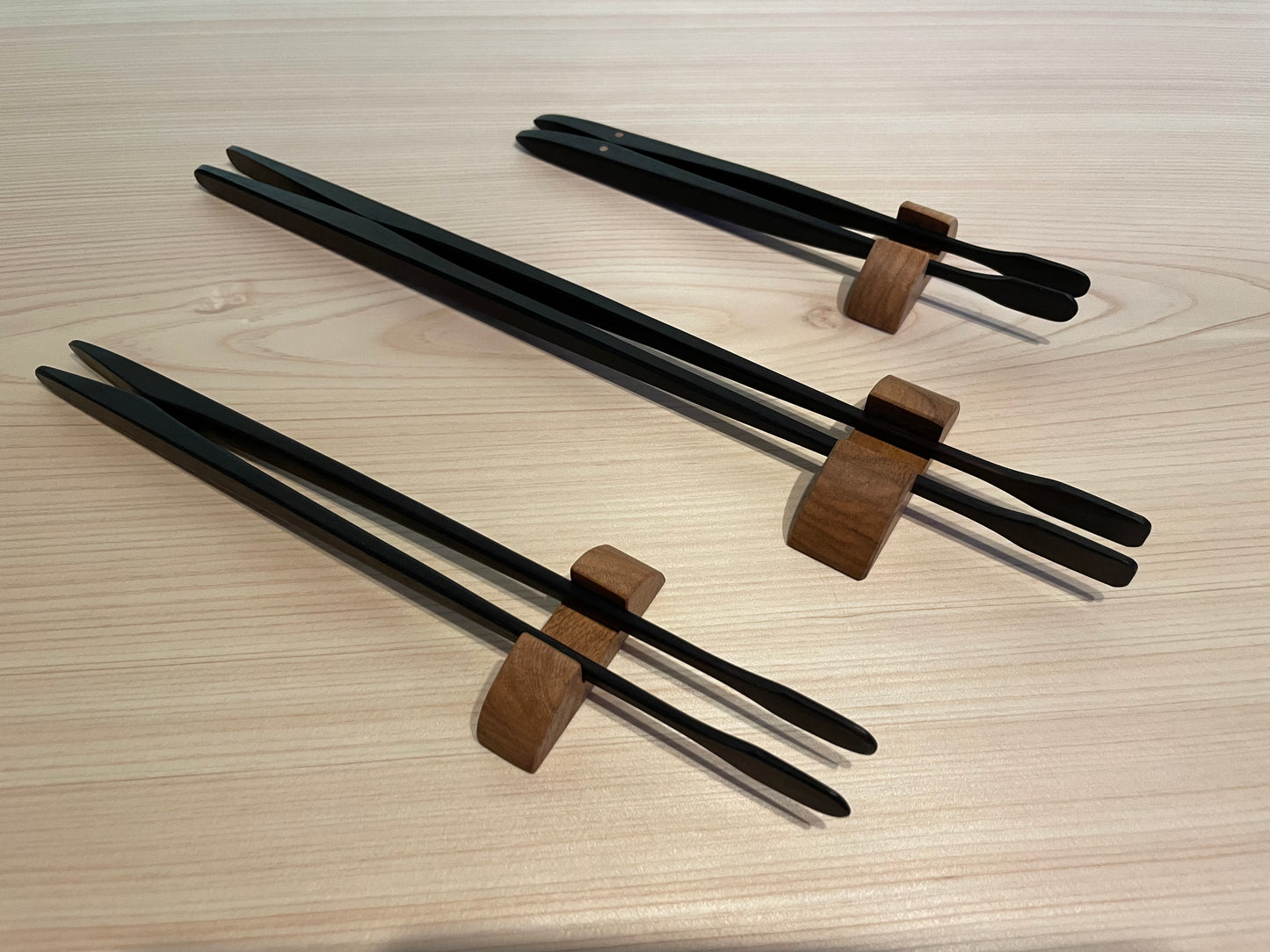 Critical object Wood Tweezers