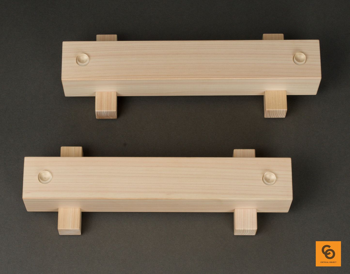 Critical object Cutting board stand