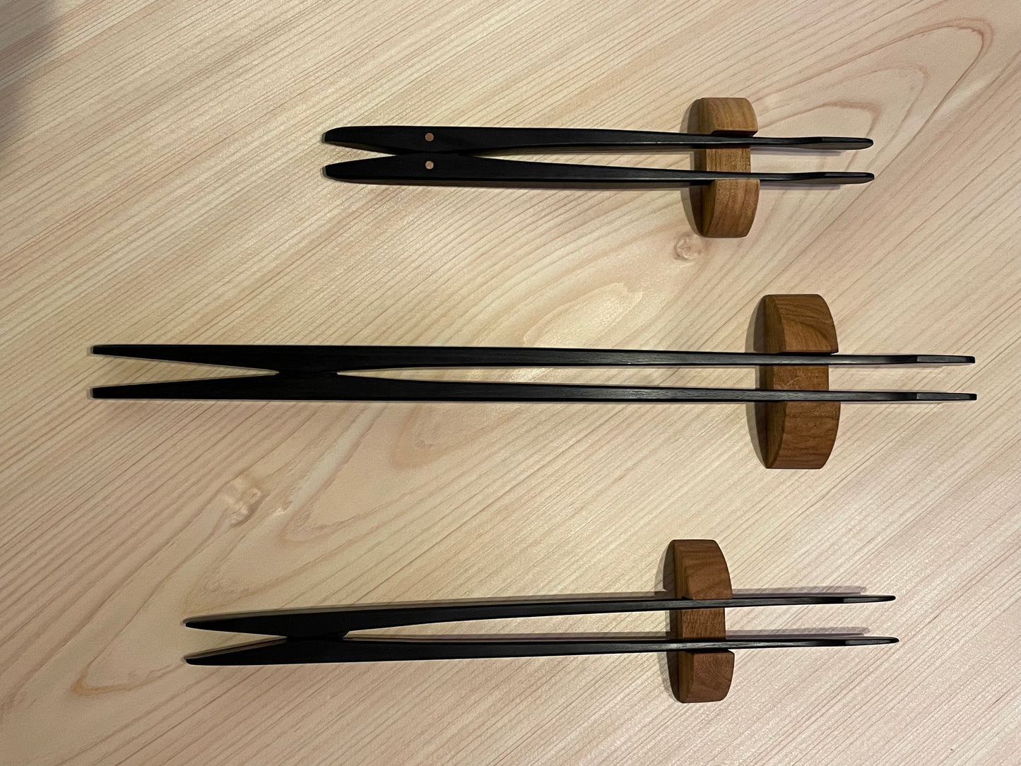 Critical object Wood Tweezers