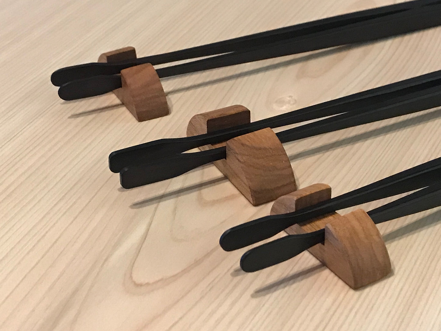 Critical object Wood Tweezers