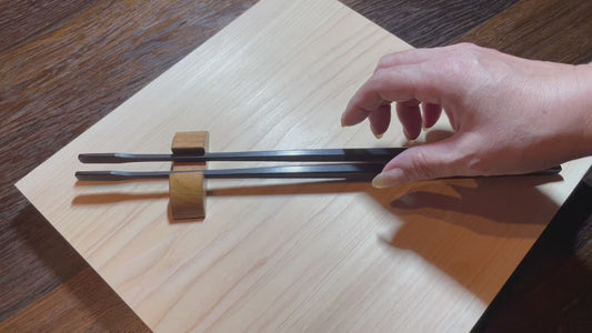 Critical object Wood Tweezers