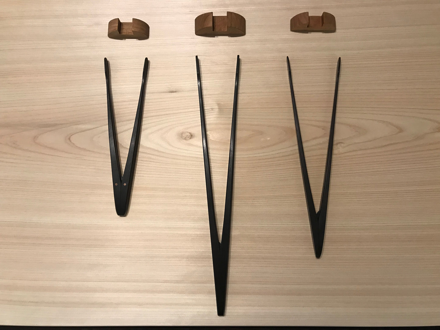Critical object Wood Tweezers