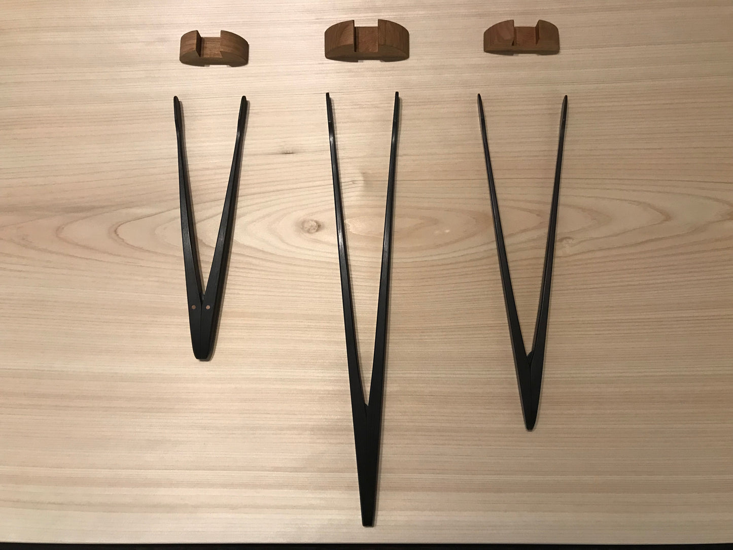 Critical object Wood Tweezers