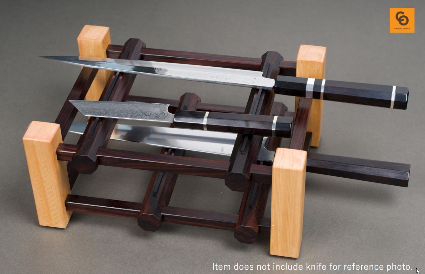 Critical object Double Level knife stand